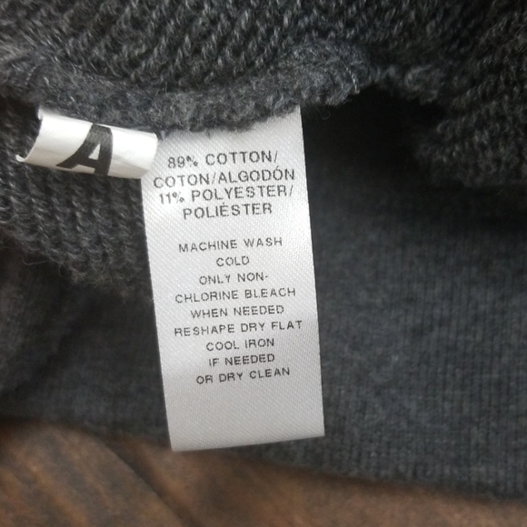 Loft Grey Pullover Sweater Size Medium - Picture 6 of 6